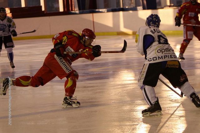 Photo hockey match Orléans - Compiègne le 24/03/2012