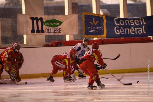 Photo hockey match Orléans - Compiègne le 24/03/2012