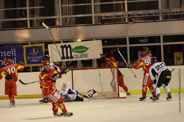 Photo hockey match Orléans - Compiègne le 24/03/2012