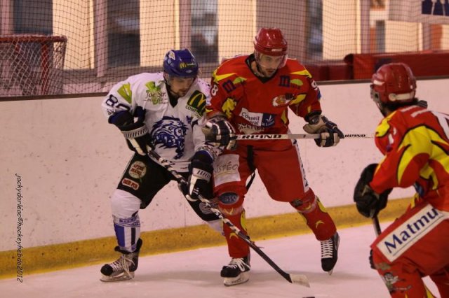Photo hockey match Orléans - Compiègne le 24/03/2012