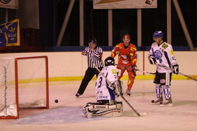 Photo hockey match Orléans - Compiègne le 24/03/2012