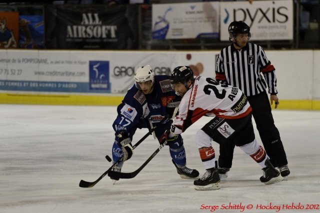 Photo hockey match Montpellier  - Mulhouse le 24/03/2012