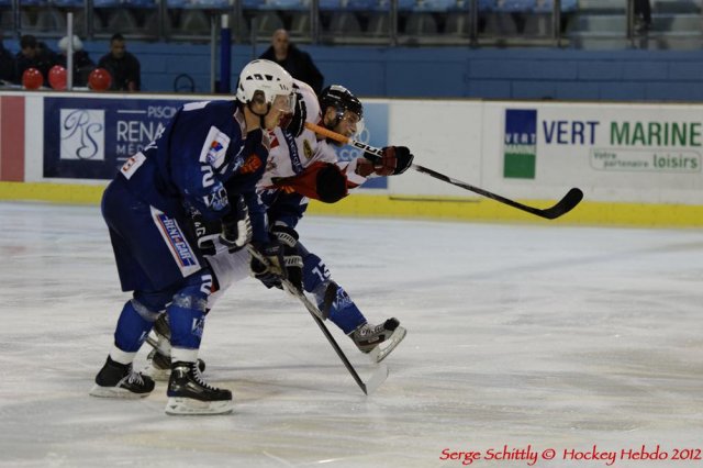 Photo hockey match Montpellier  - Mulhouse le 24/03/2012