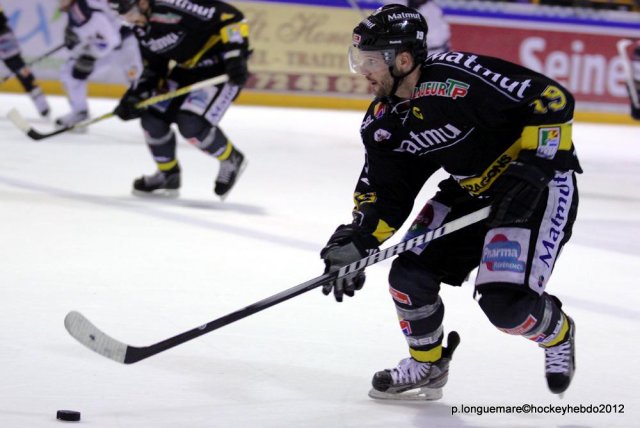 Photo hockey match Rouen - Grenoble  le 27/03/2012