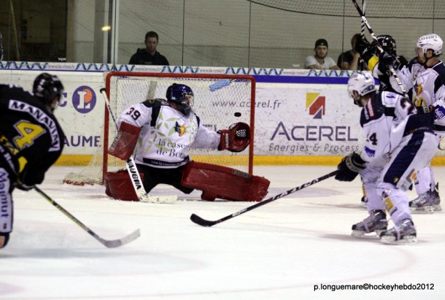 Photo hockey match Rouen - Grenoble  le 27/03/2012