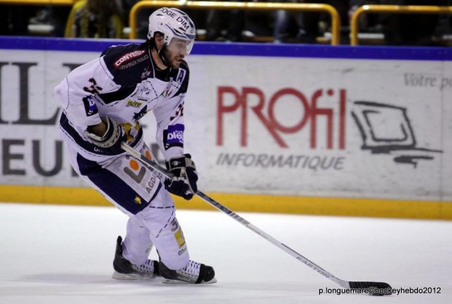 Photo hockey match Rouen - Grenoble  le 27/03/2012
