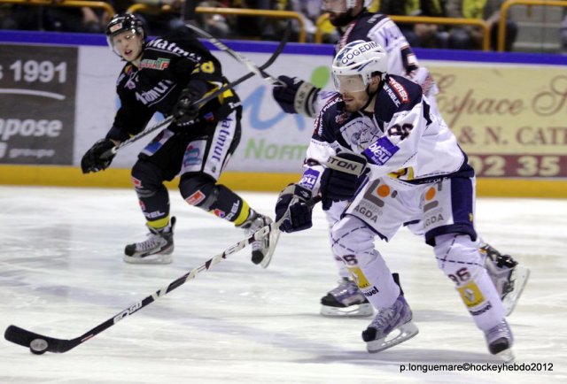 Photo hockey match Rouen - Grenoble  le 27/03/2012