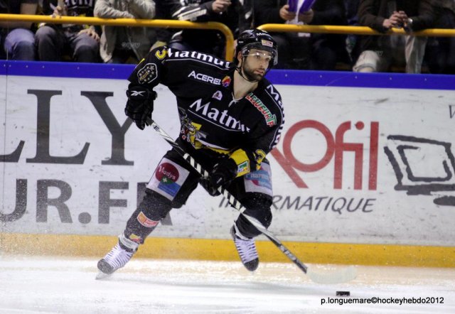 Photo hockey match Rouen - Grenoble  le 27/03/2012