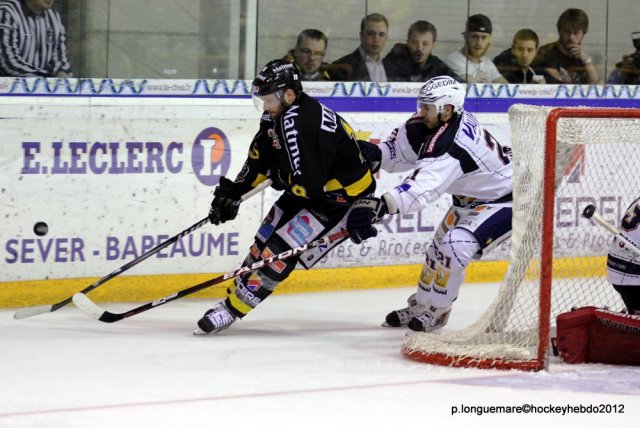 Photo hockey match Rouen - Grenoble  le 27/03/2012