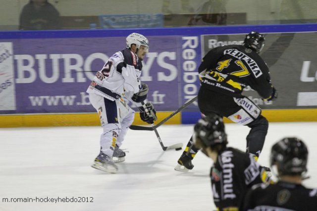 Photo hockey match Rouen - Grenoble  le 27/03/2012