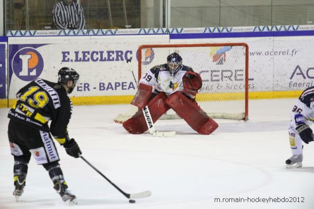 Photo hockey match Rouen - Grenoble  le 27/03/2012