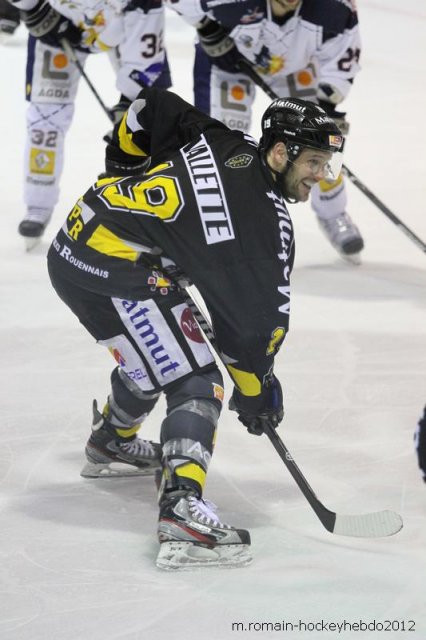 Photo hockey match Rouen - Grenoble  le 27/03/2012