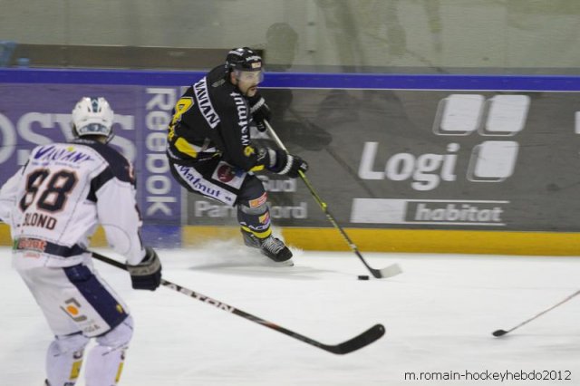 Photo hockey match Rouen - Grenoble  le 27/03/2012