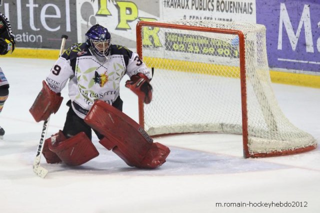 Photo hockey match Rouen - Grenoble  le 27/03/2012
