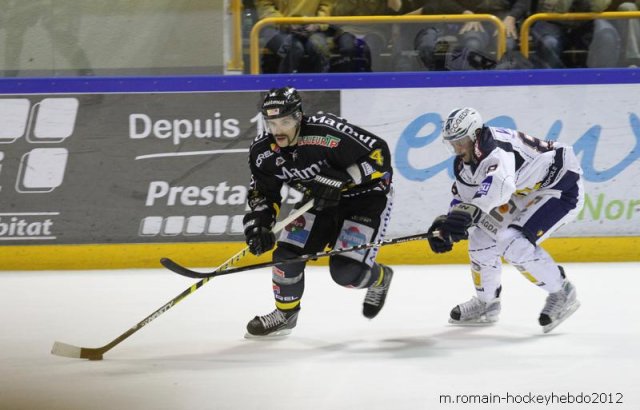 Photo hockey match Rouen - Grenoble  le 27/03/2012