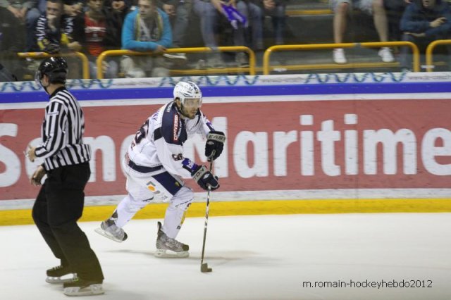Photo hockey match Rouen - Grenoble  le 27/03/2012