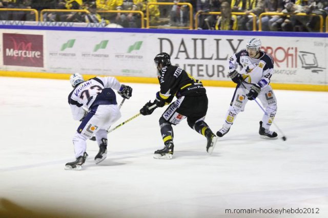 Photo hockey match Rouen - Grenoble  le 27/03/2012