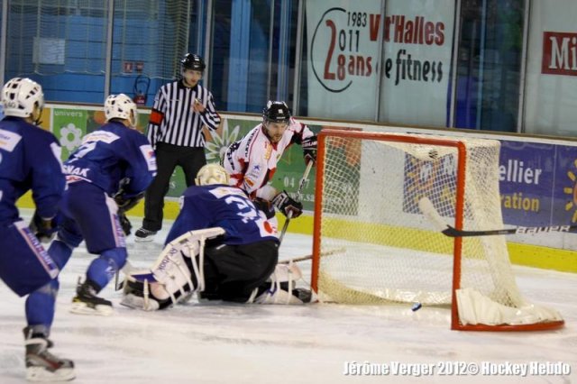 Photo hockey match Montpellier  - Mulhouse le 24/03/2012