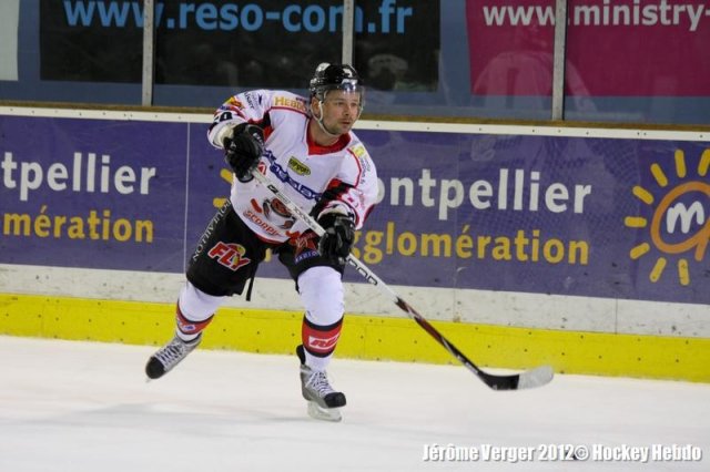 Photo hockey match Montpellier  - Mulhouse le 24/03/2012
