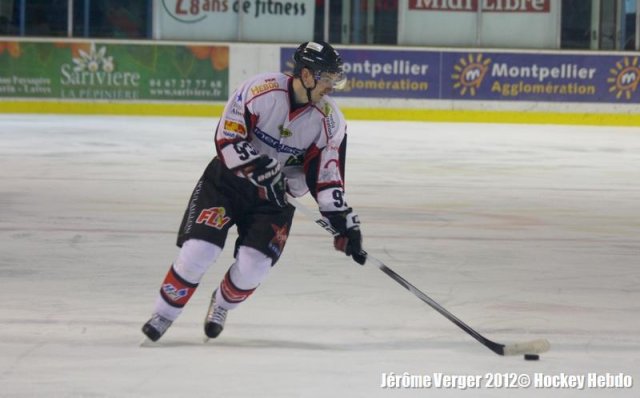 Photo hockey match Montpellier  - Mulhouse le 24/03/2012