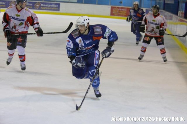 Photo hockey match Montpellier  - Mulhouse le 24/03/2012