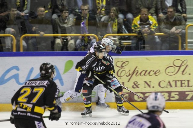 Photo hockey match Rouen - Grenoble  le 28/03/2012