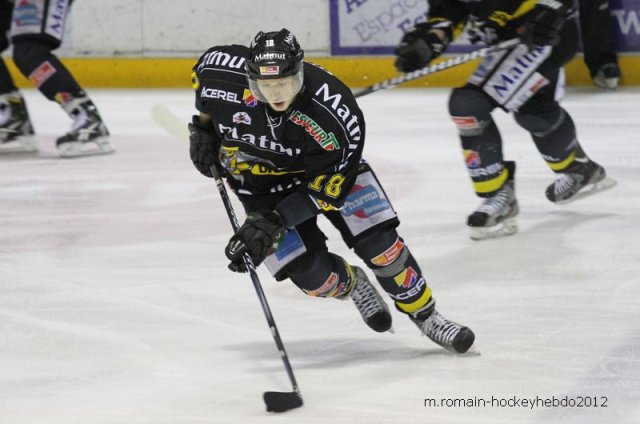 Photo hockey match Rouen - Grenoble  le 28/03/2012