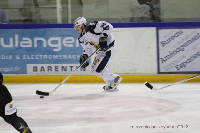 Photo hockey match Rouen - Grenoble  le 28/03/2012