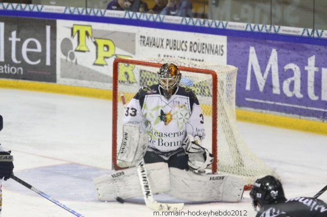 Photo hockey match Rouen - Grenoble  le 28/03/2012