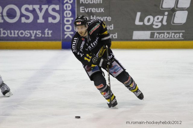 Photo hockey match Rouen - Grenoble  le 28/03/2012