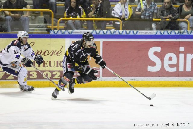 Photo hockey match Rouen - Grenoble  le 28/03/2012