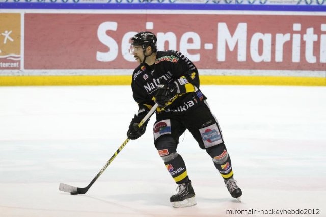 Photo hockey match Rouen - Grenoble  le 28/03/2012