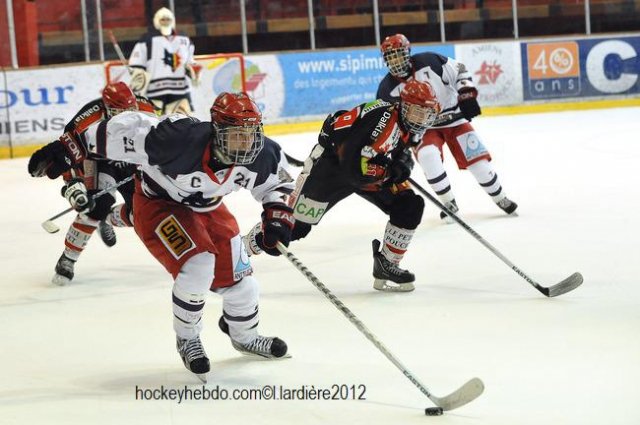 Photo hockey reportage U18 elite :  Amiens Champion ! 