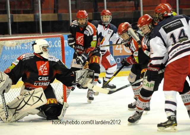 Photo hockey reportage U18 elite :  Amiens Champion ! 