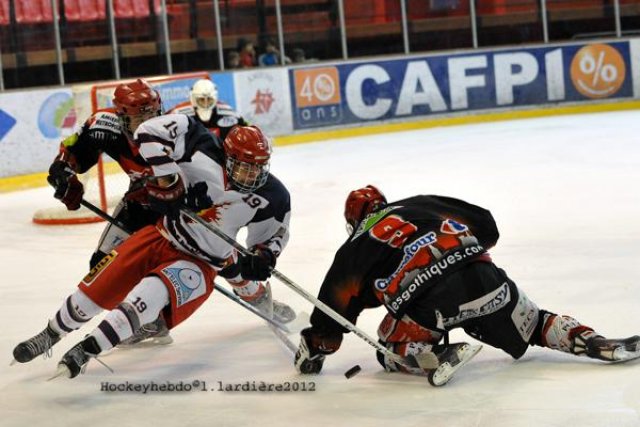 Photo hockey reportage U18 elite :  Amiens Champion ! 
