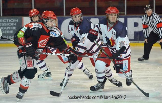 Photo hockey reportage U18 elite :  Amiens Champion ! 