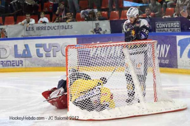 Photo hockey match Grenoble  - Rouen le 30/03/2012