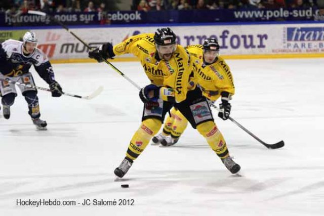 Photo hockey match Grenoble  - Rouen le 30/03/2012