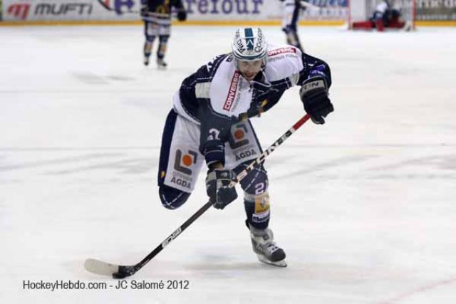 Photo hockey match Grenoble  - Rouen le 30/03/2012