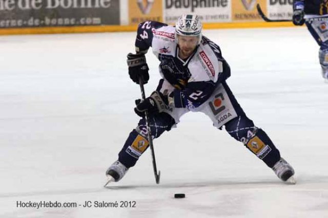 Photo hockey match Grenoble  - Rouen le 31/03/2012