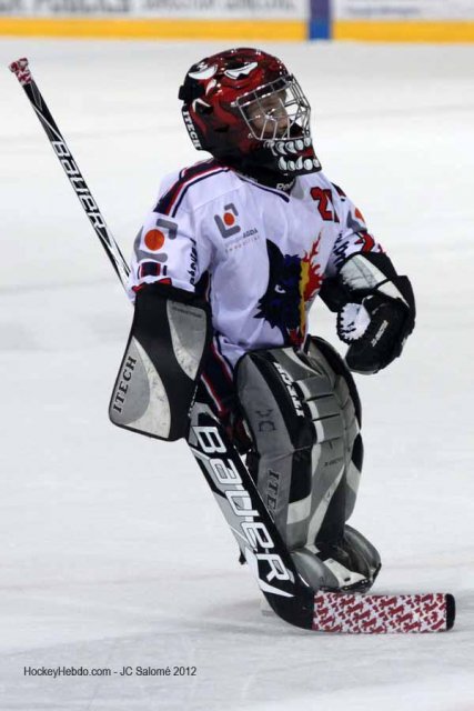Photo hockey match Grenoble  - Rouen le 31/03/2012
