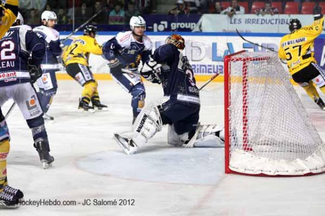 Photo hockey match Grenoble  - Rouen le 31/03/2012