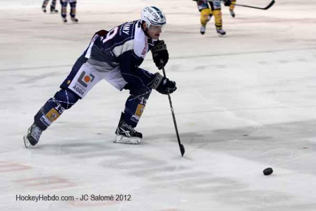 Photo hockey match Grenoble  - Rouen le 31/03/2012