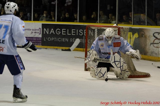 Photo hockey match Mulhouse - Montpellier  le 31/03/2012