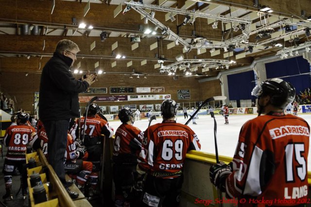 Photo hockey match Mulhouse - Montpellier  le 31/03/2012