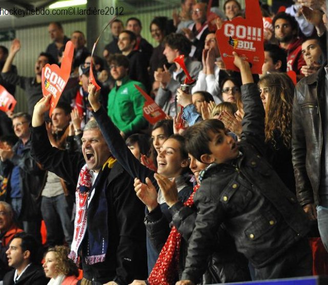 Photo hockey match Grenoble  - Rouen le 31/03/2012