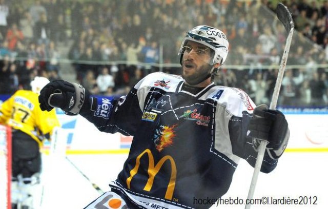 Photo hockey match Grenoble  - Rouen le 31/03/2012