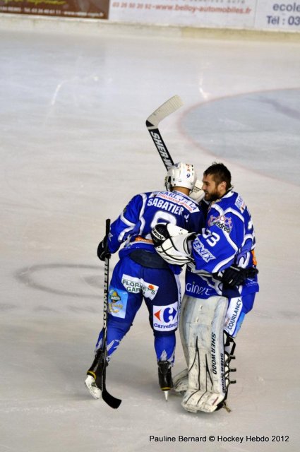 Photo hockey match Reims - Anglet le 31/03/2012