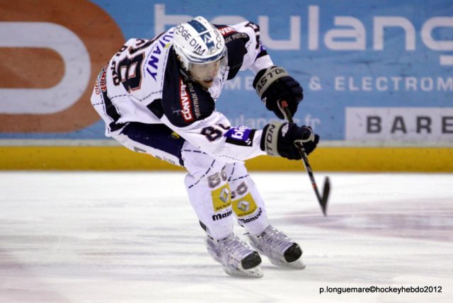 Photo hockey match Rouen - Grenoble  le 03/04/2012