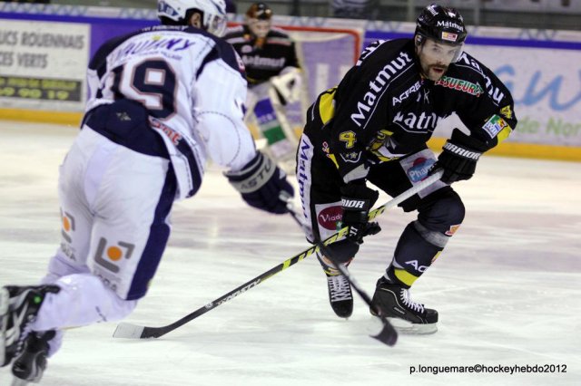 Photo hockey match Rouen - Grenoble  le 03/04/2012